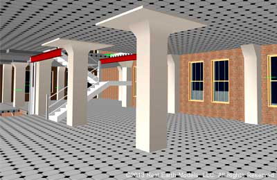 BIM model of the Joule Hotel for Balfour Beatty Construction