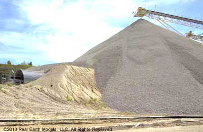 Volumetric modeling for Hanson Aggregates South Central