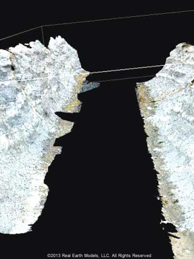 Early PhotoReal&trade; model of the Austin Chalk