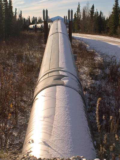 Completed pipeline