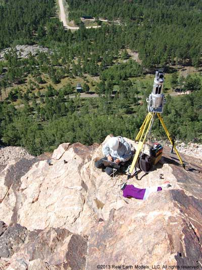 Setting up scanners in difficult location